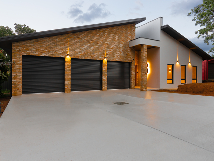 Concrete driveway installation in Minneapolis