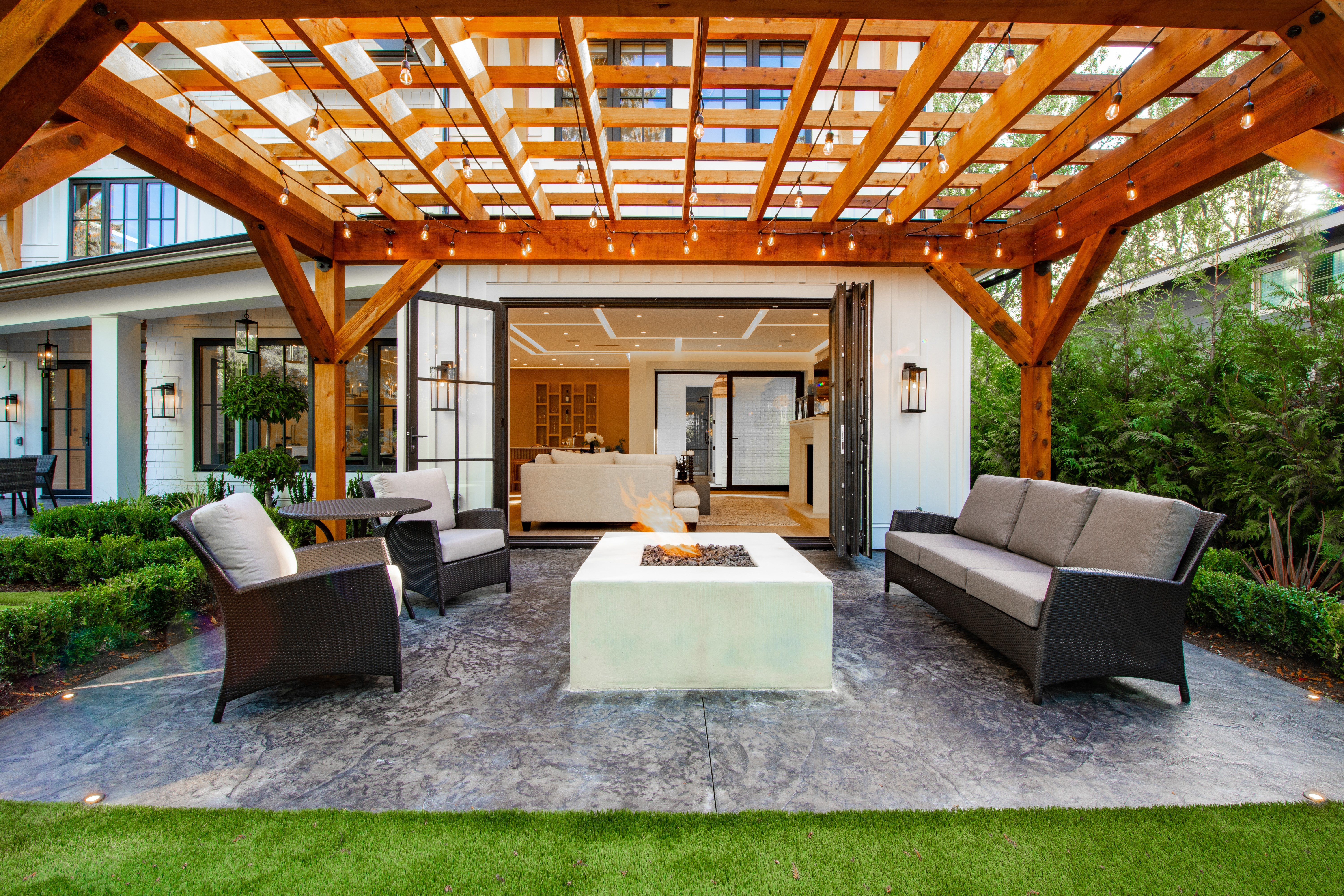 Concrete patio installation in Minneapolis