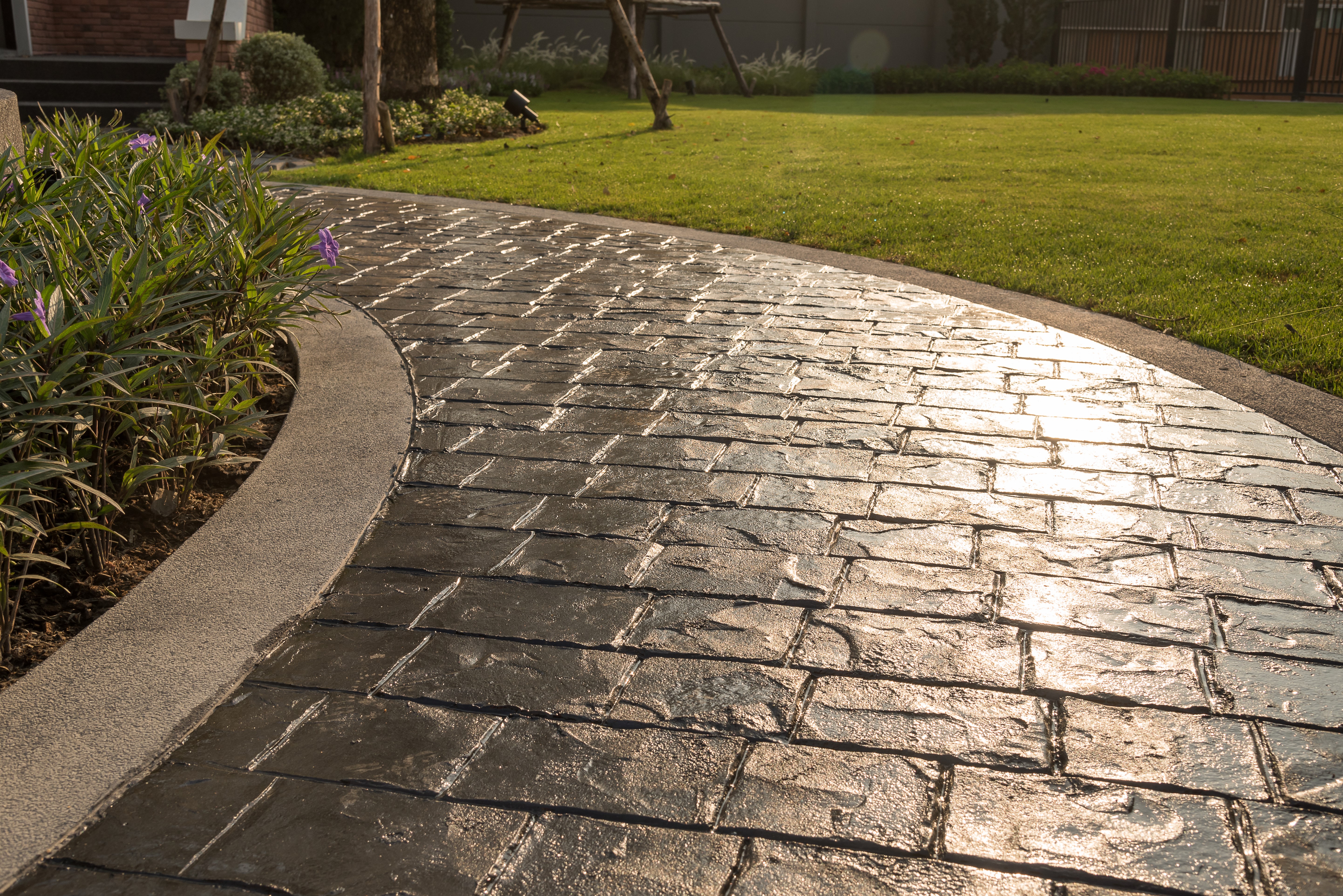 Stamped Concrete concrete installation in Minneapolis